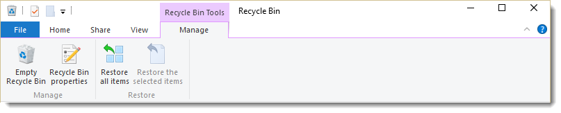fileexplorer_ribbon_recyclebintools_win10